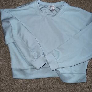 Light Blue Crewneck Sweatshirt